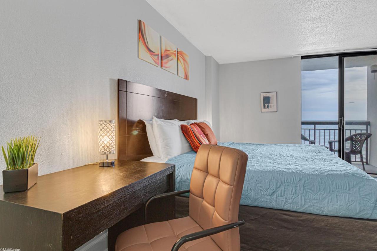 Winter Rates! Work With Breathtaking View, Direct Oceanfront Suite 413 Myrtle Beach Exterior photo